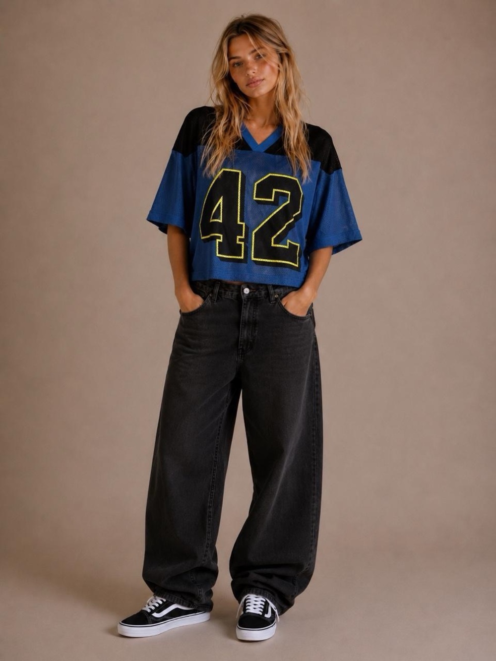 Urban outfitters oversized mesh jersey